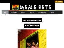 Tablet Screenshot of memebete.com